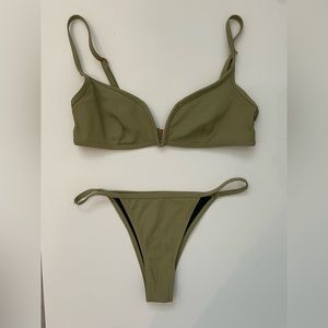 Somerfield Swim Green Bikini